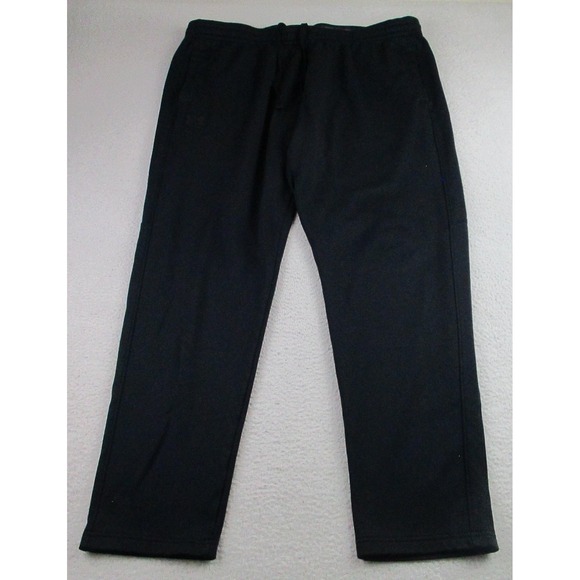 Under Armour Pants Mens 2XL Black ColdGear Fleece Lined Sweatpants Athletic - Picture 1 of 10